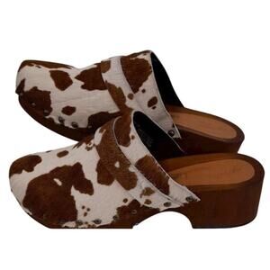 Seychelles Loud & Clear Cowhide‎ Women's Clog Shoes Size 6